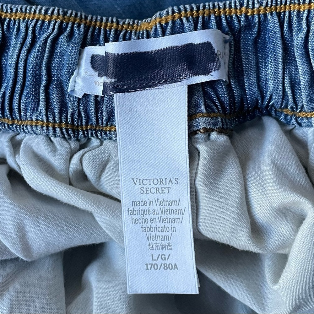 New! Atelier Victoria's Secret X Altuzarra Denim Bloomer Short 47489 - Picture 14 of 16